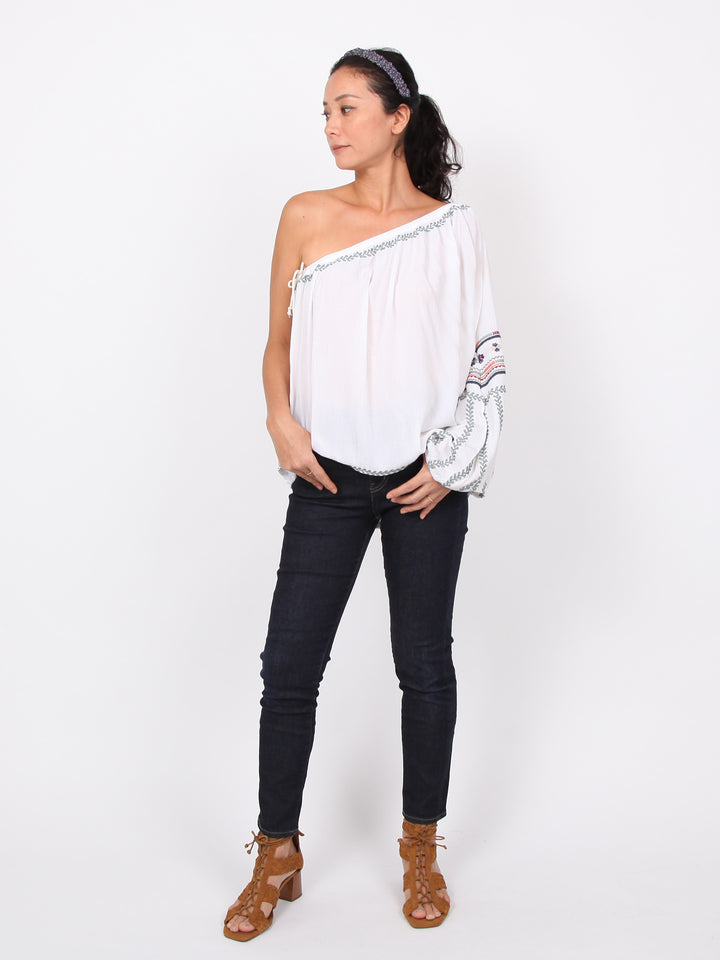 Halo | One shoulder blouse