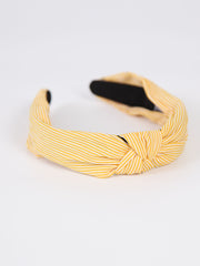 Knotted headband | Stripe