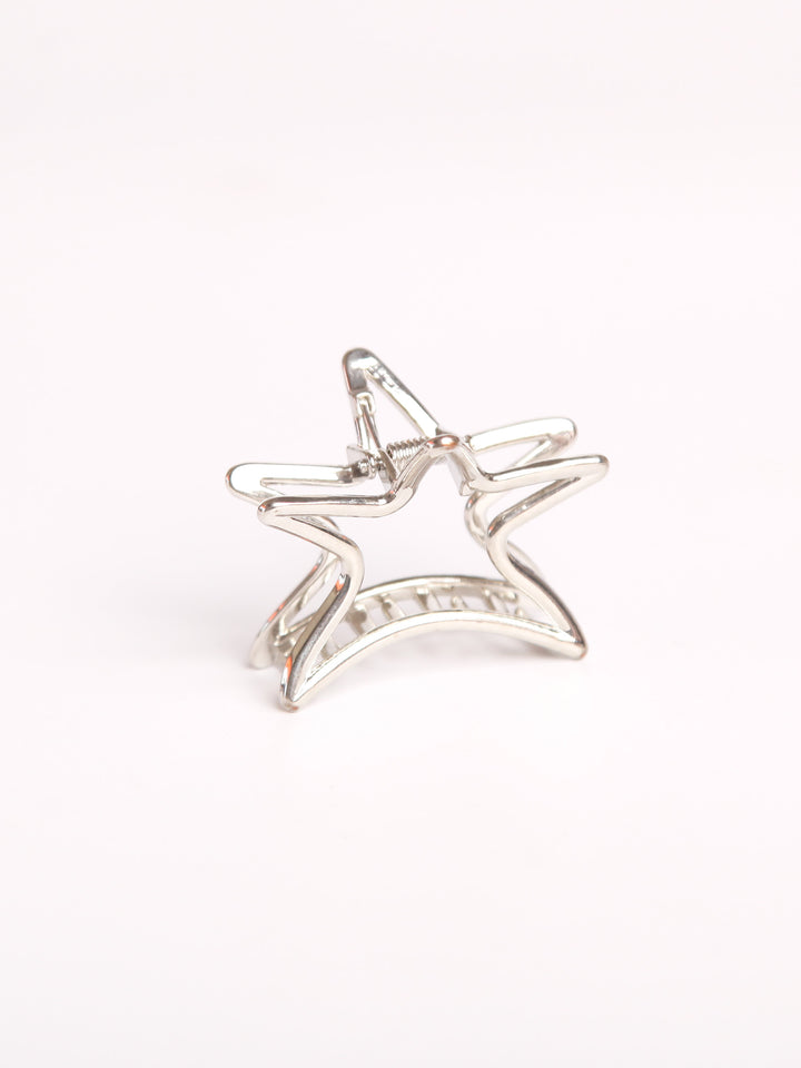 Metal hair claw clip  -Star