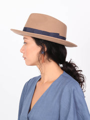 Sierra,  Cashmere Wool Panama Hat | Mossant Paris
