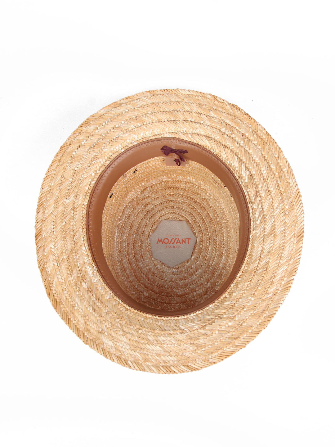 Tait | Wheat straw | Boater Hat | Mossant Paris