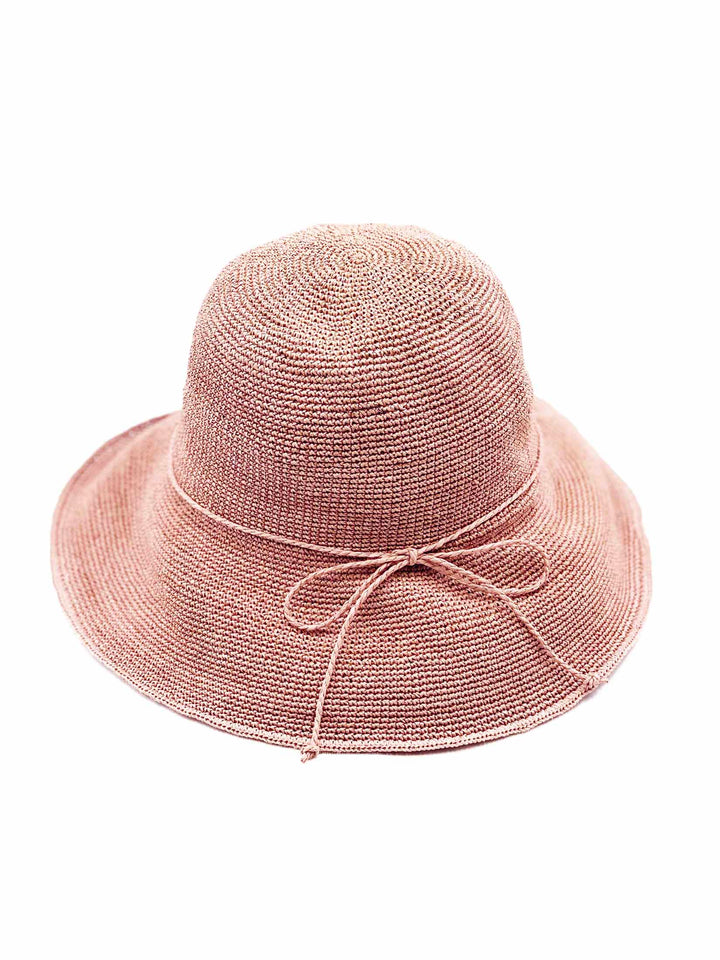 Khloe Cloche | Raffia straw