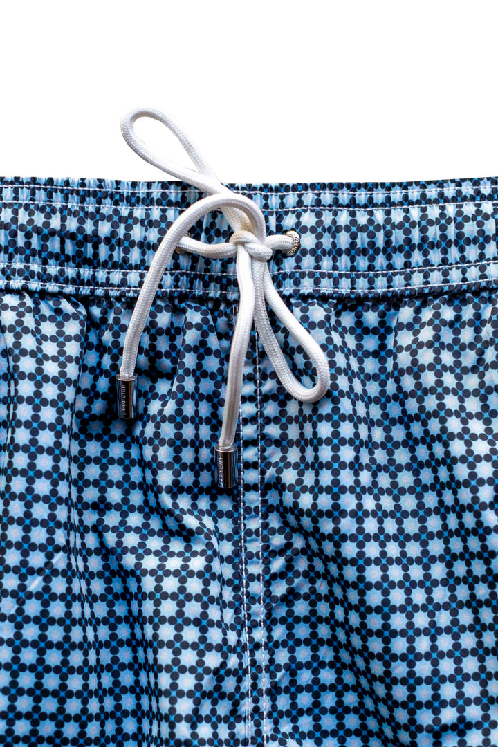 Men Swim trunks | Spin me around | Daphne blue