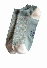 Sneaker Socks | Ondulomania Green Wasabi| Doormind