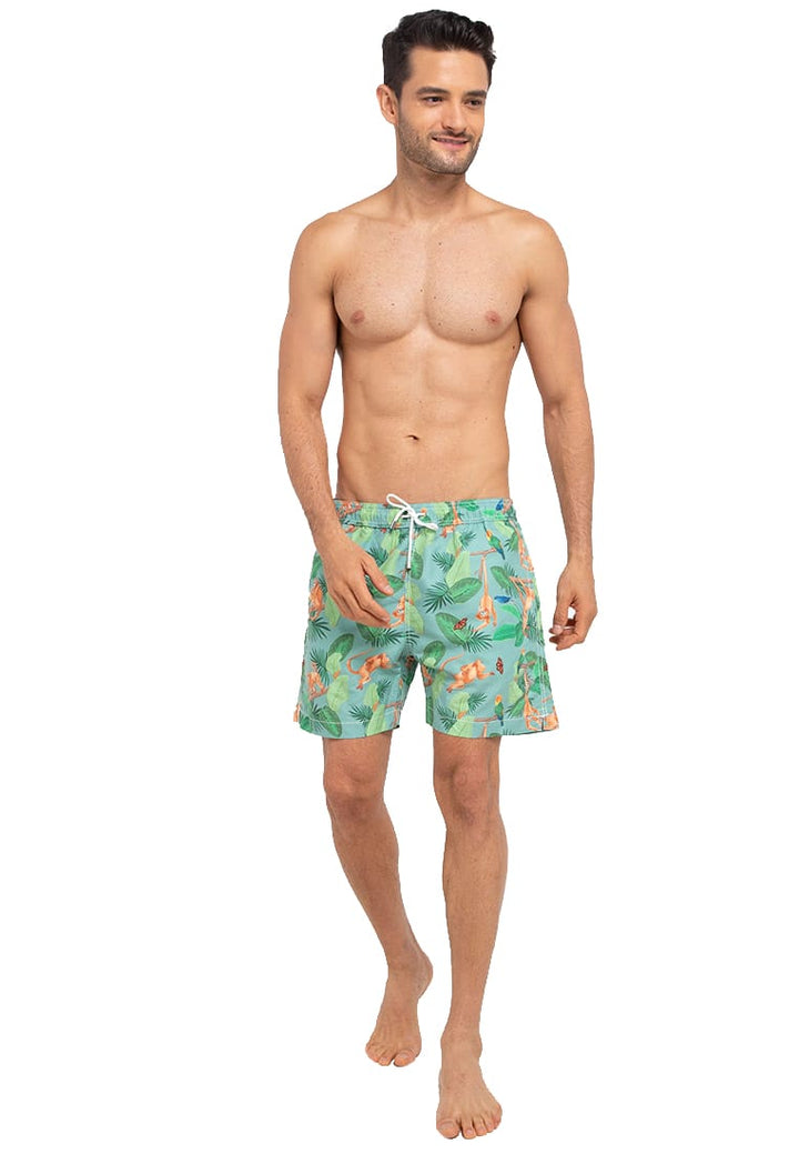 Men Swimtrunk | BUBBA & FRIENDS | CERAMIC GREEN