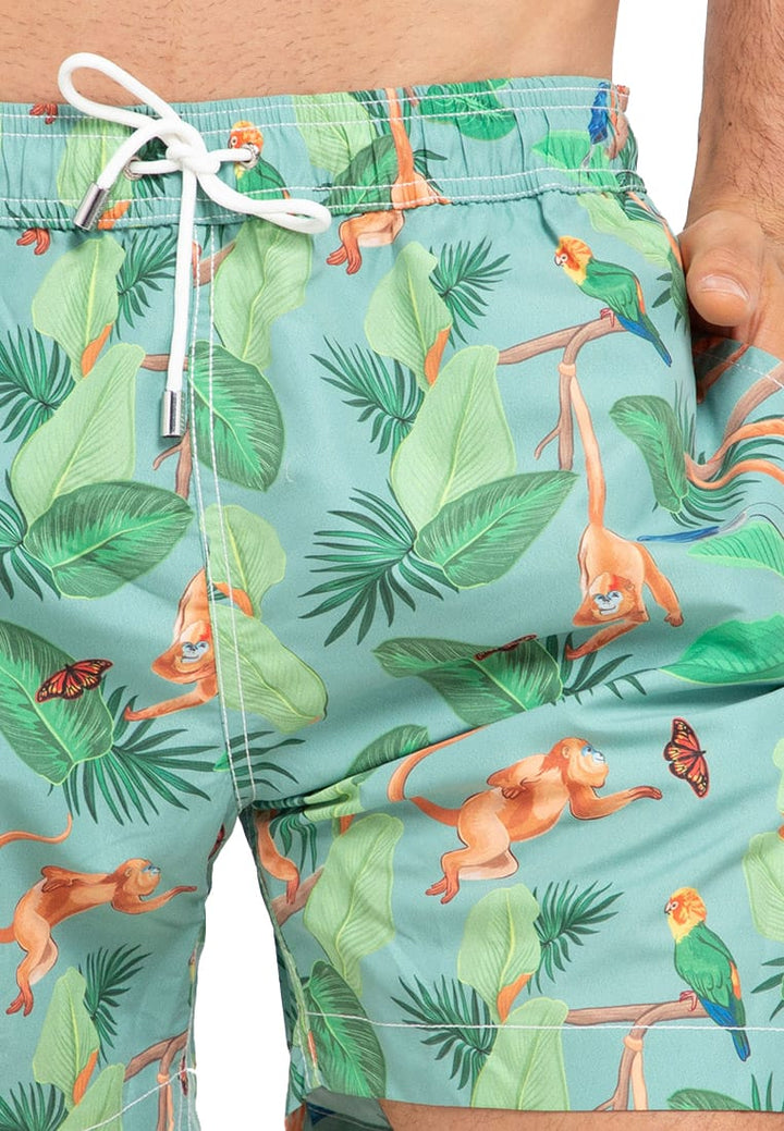 Men Swimtrunk | BUBBA & FRIENDS | CERAMIC GREEN