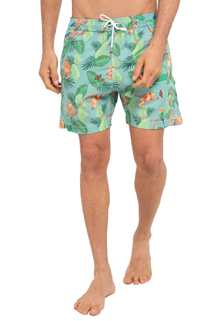 Men Swimtrunk | BUBBA & FRIENDS | CERAMIC GREEN